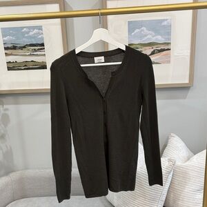 Wilfred Charcoal Knit Sweater